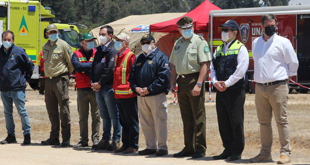 Bomberos potencia sus equipos para enfrentar incendios forestales.