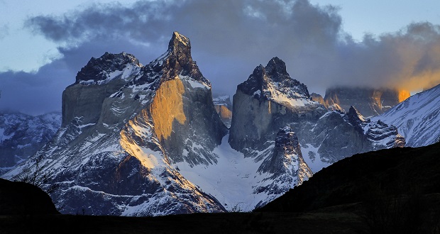 Diversidad cromática de los cuernos  del Parque Nacional Torres del Paine