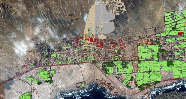 Mapas, información geológica y riesgo aluvial en la cuenca del sector y la zona de la desembocadura de la quebrada La Chimba de Antofagasta.