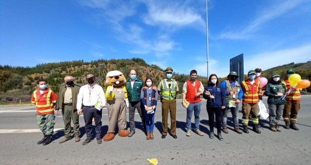 CONAF realizó operativo preventivo en Biobío y Ñuble en el marco de las fiestas patrias
