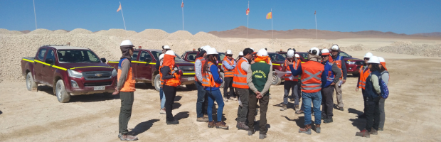 CONAF Antofagasta fiscalizó proyecto minero Extensión El Way Este