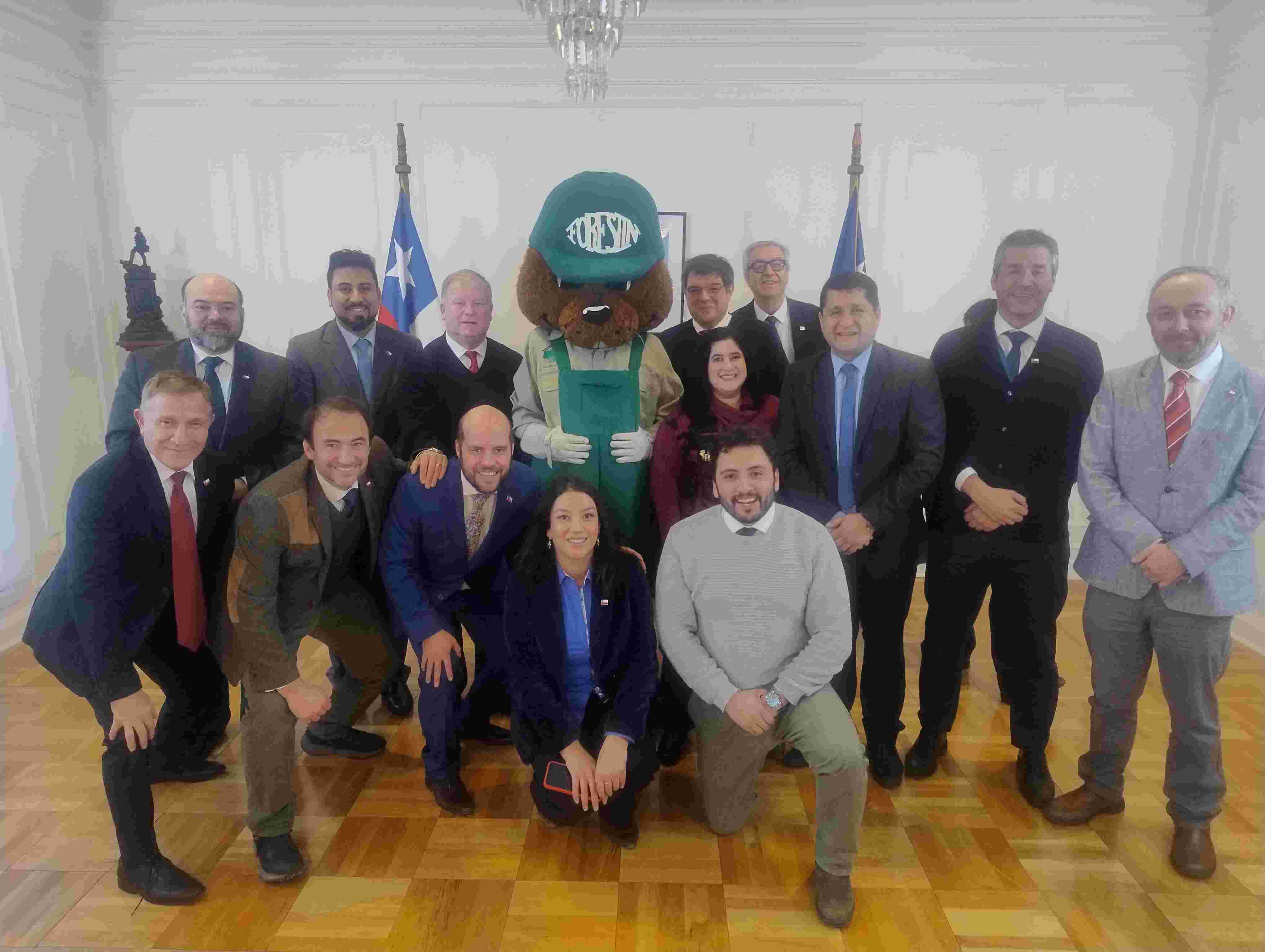 Forestín en Delegación Presidencial