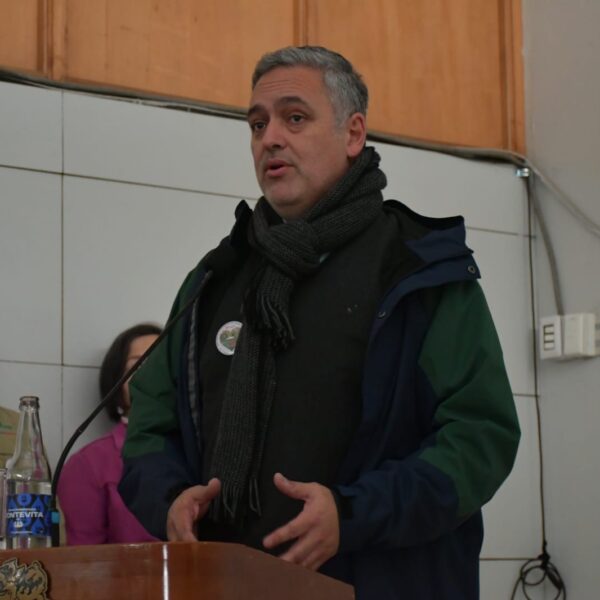 Director ejecutivo en la Cuenta Pública del Santuario.